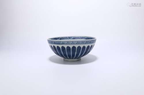 chinese blue and white porcelain bowl