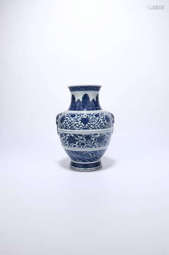 chinese blue and white porcelain pot