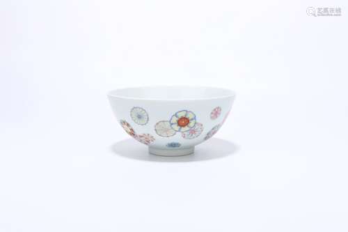 chinese famille rose porcelain bowl