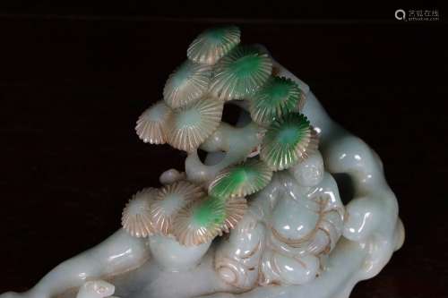 oversea backflow chinese jadeite ornament