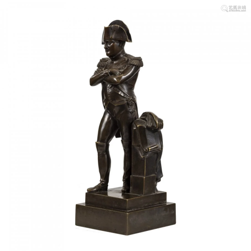 A French Bronze Figure of Napoleon Bonaparte