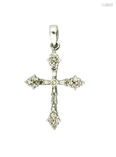 Diamond Cross Pendant