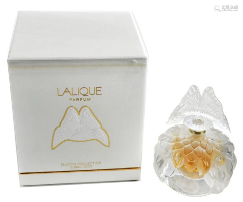 Lalique Papillon Perfume 2003 Flacon Collection