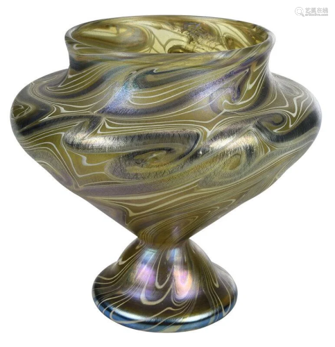 Tiffany Favrile Art Glass Vase