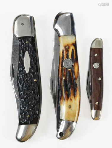 Three Assorted Knives