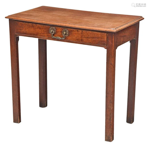 Chippendale Mahogany Writing Table