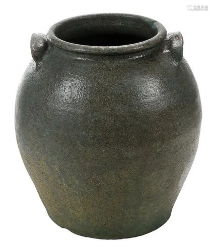 Edgefield Stoneware Storage Jar