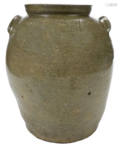 Large Edgefield Storage Jar