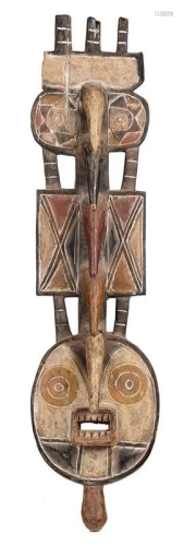 Burkina Faso Plank Mask