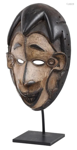 Ibibio Carved Wood Mask