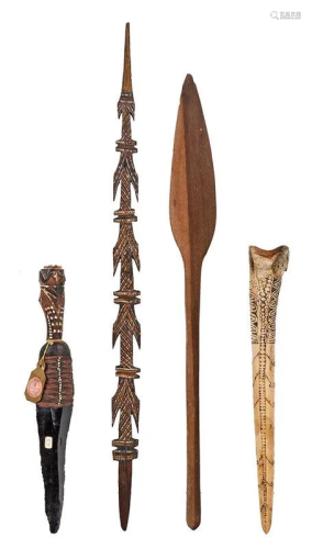 Four Papua New Guinea Items