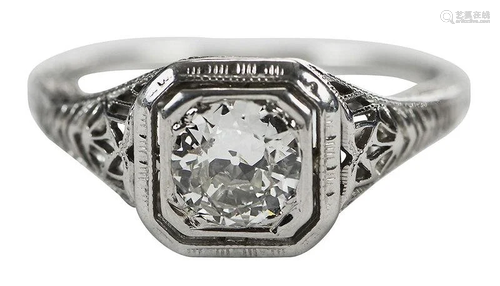 18kt. Diamond Ring