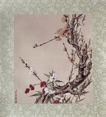 Chinese Ink Color Printing Painting