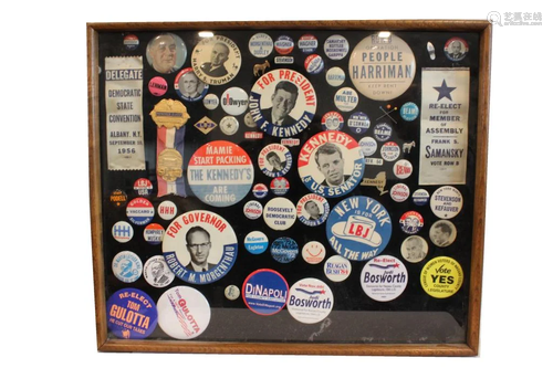 Democratic Election Voting Pins Collection