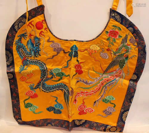 Chinese Silk Robe Collar