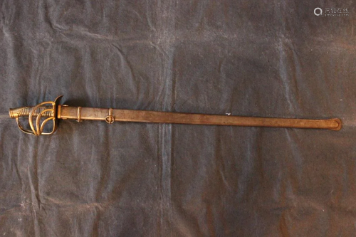 Early1905 Russian Sword for Bravery w Cross