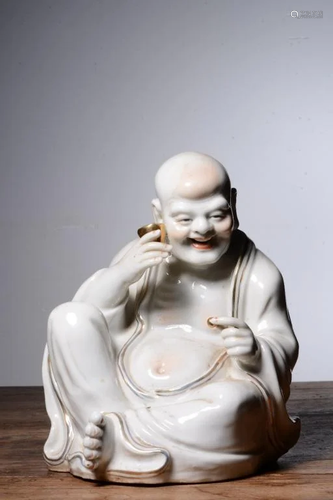 Republican Chinese Porcelain Smilling Buddha