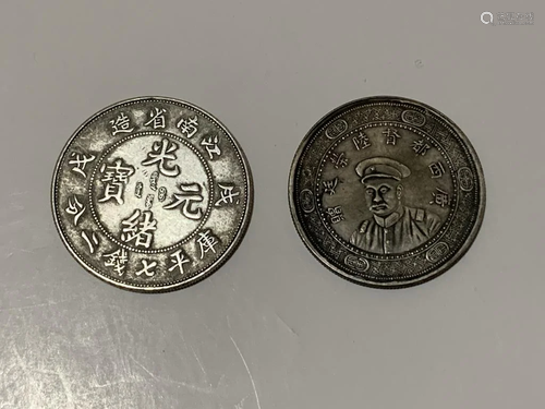 Two Chinese Coins