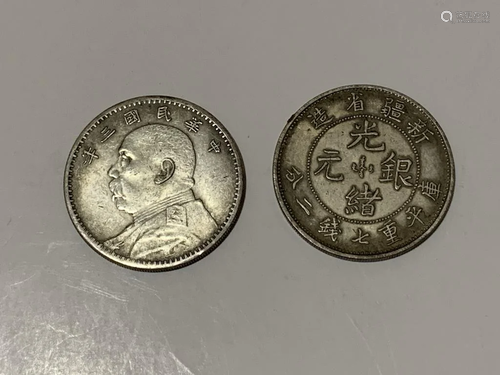 Two Chinese Coins