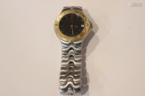 Ebel 18K gold stailess Watch