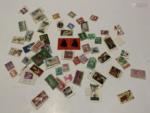 Group of World wide Stamps