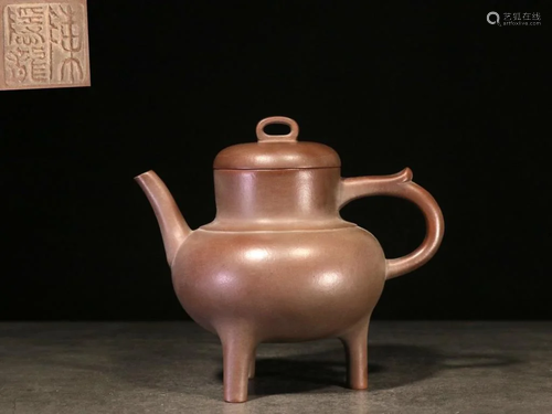 Chinese Yixing Zisha Teapot,Mark