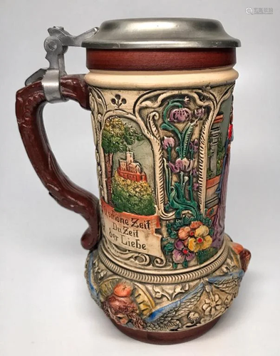 Vintage Germany Beer Mug Stein