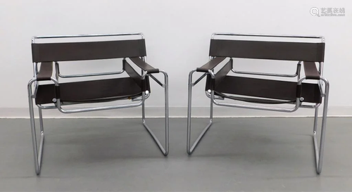 PR Marcel Breuer for Knoll Wassily Chairs