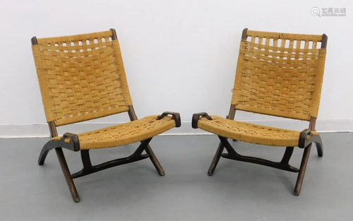 PR Aft. Hans Wegner MCM Folding Chairs