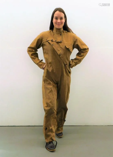 Harley Davidson Tan Everdry Full Body Rainsuit