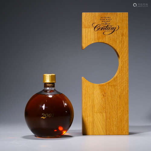 近现代 三得利山崎21年—世纪单一麦芽威士忌