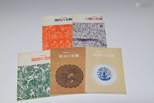 1974-1980年 《中国美术展》五册全