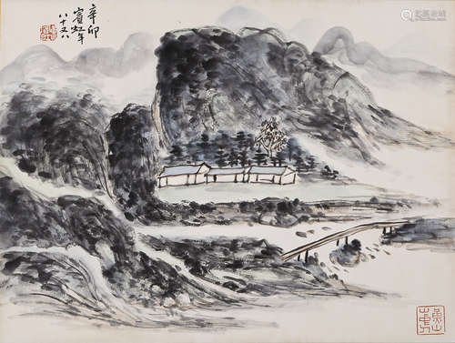 黄宾虹 山水