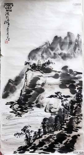 潘天寿	山水