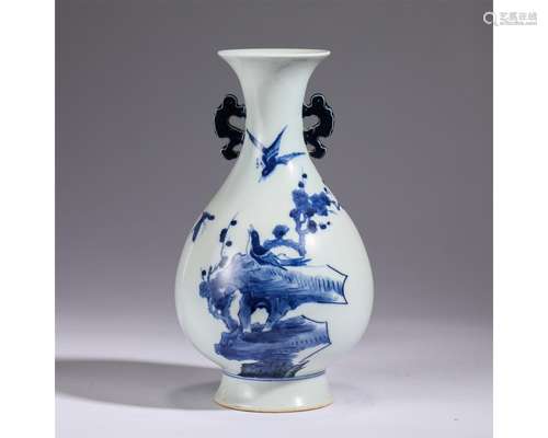 Blue and White Vase