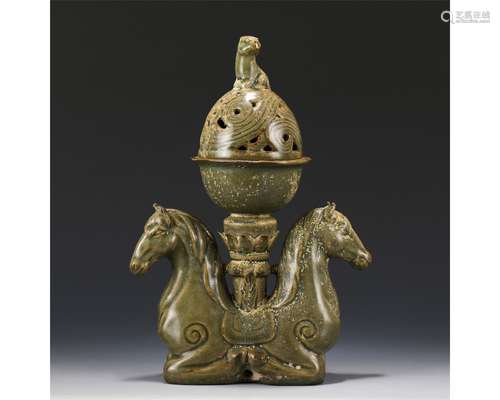 Celadon Glazed Censer