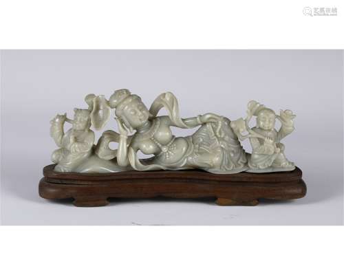 Carved Jade Immortals Group