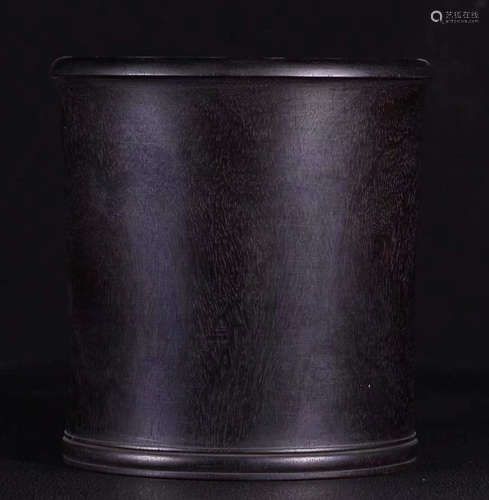 ZITAN BRUSH POT