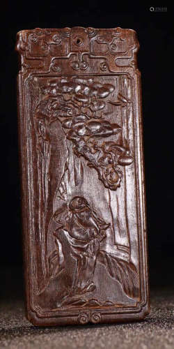 CHENXIANG WOOD FIGURE STORY TABLET