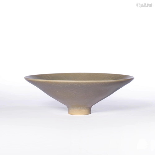 A YAOZHOU KILN CONICAL BOWL