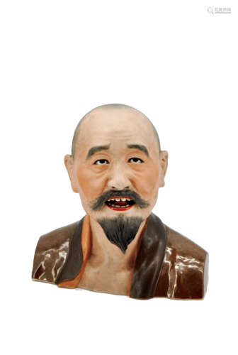 曾龍升（中國陶瓷美術大師）50年代粉彩人物瓷塑