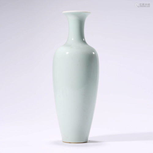 PORCELAIN CELADON-GLAZED VASE