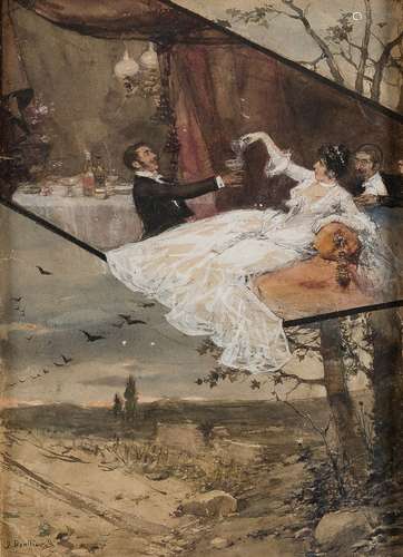 JOSE BENLLIURE Y GIL (1855 / 1937) 