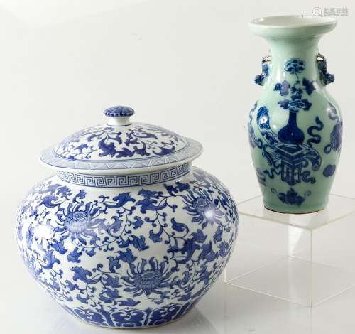 Tibor in Chinese Porcelain