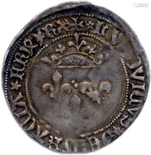 1461年7月22日-1483年8月30日，谨慎的路易十一世。初始玫瑰花。LVDO...