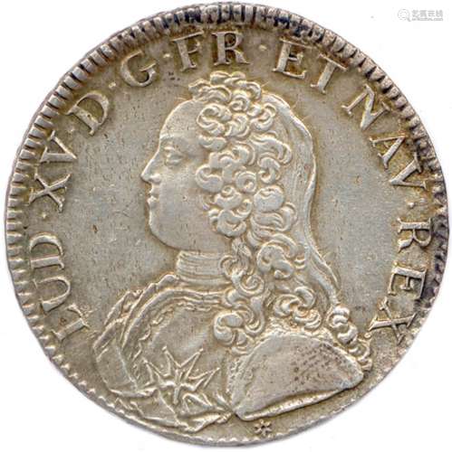 路易十五 1715年9月1日-1774年5月10日 LUD.十五.D. G. FR.- ET N...