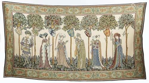 Edition le Tisserand.羊毛挂毯，以曼塔大师（1420年左右的意大利）...