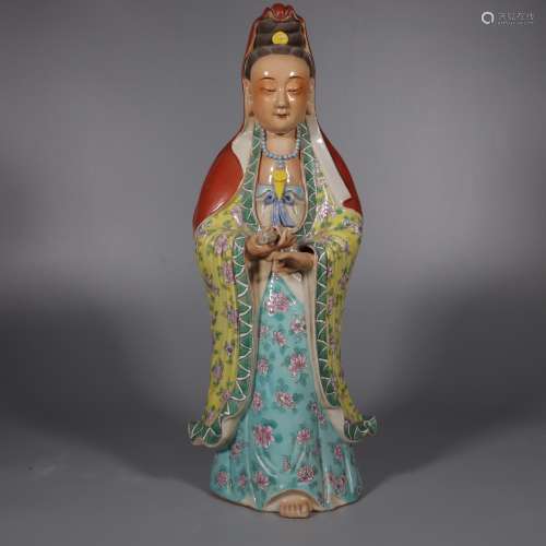 Porcelain Sculpture of Avalokitesvara