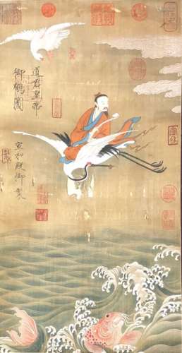 The Picture of Royal Eagle Painted by Song Huizong