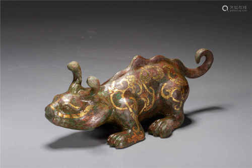 Copper and Gold Rabbit
